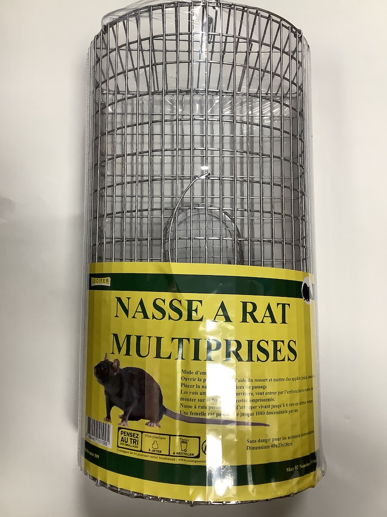Nasse a rats multiprises